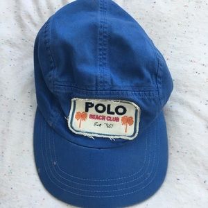 RARE Vintage Polo Ralph Lauren "Beach Club" hat